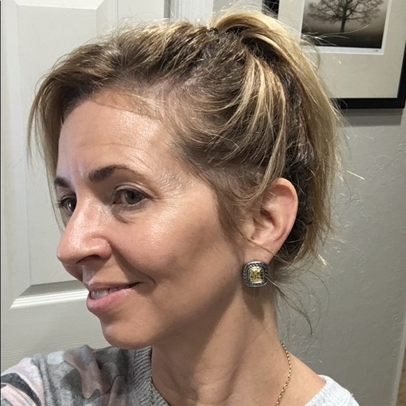 Gold and Silver Earrings - Picture 2 of 7